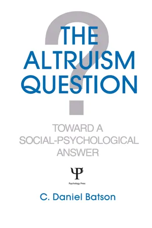 The Altruism Question