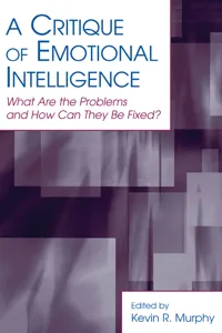 A Critique of Emotional Intelligence_cover