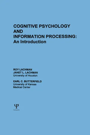 Cognitive Psychology and Information Processing