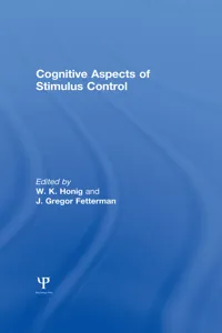 Cognitive Aspects of Stimulus Control_cover
