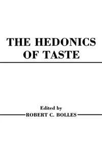 Hedonics of Taste_cover