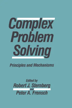 Complex Problem Solving