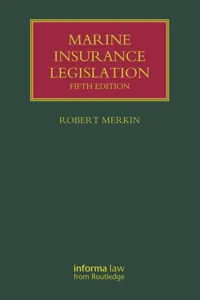 Marine Insurance Legislation_cover