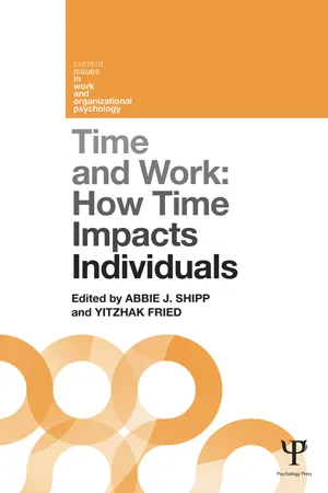 Time and Work, Volume 1