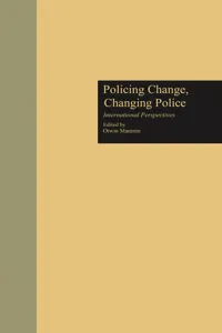 Policing Change, Changing Police_cover