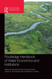 Routledge Handbook of Water Economics and Institutions_cover