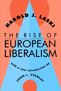 The Rise of European Liberalism_cover
