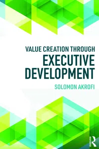 Value Creation through Executive Development_cover