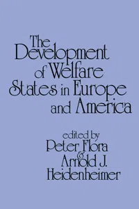 Development of Welfare States in Europe and America_cover