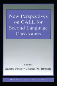 New Perspectives on CALL for Second Language Classrooms_cover