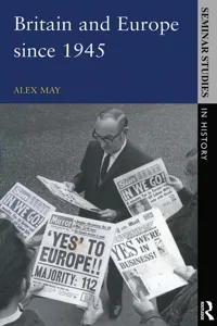 Britain and Europe since 1945_cover