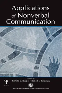 Applications of Nonverbal Communication_cover