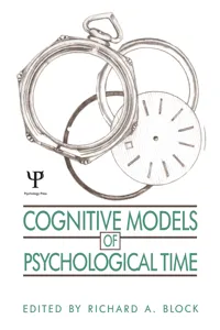 Cognitive Models of Psychological Time_cover