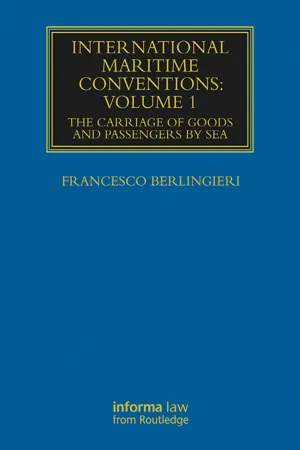 International Maritime Conventions (Volume 1)