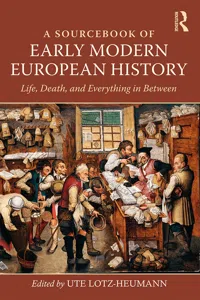 A Sourcebook of Early Modern European History_cover