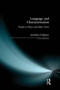 Language and Characterisation_cover