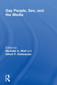 Gay People, Sex, and the Media_cover