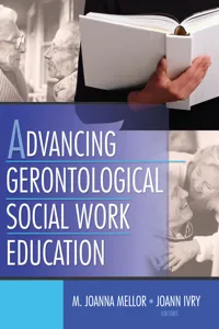 Advancing Gerontological Social Work Education_cover