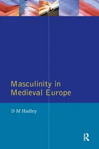 Masculinity in Medieval Europe_cover