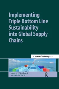 Implementing Triple Bottom Line Sustainability into Global Supply Chains_cover