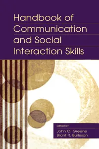 Handbook of Communication and Social Interaction Skills_cover