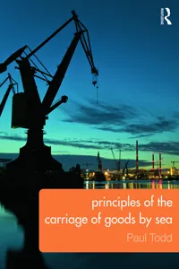 Principles of the Carriage of Goods by Sea_cover