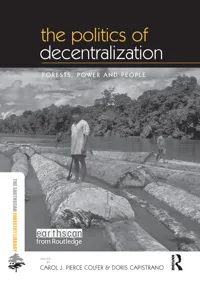 The Politics of Decentralization_cover