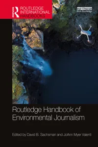 Routledge Handbook of Environmental Journalism_cover