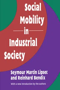 Social Mobility in Industrial Society_cover