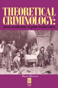 Theoretical Criminology from Modernity to Post-Modernism_cover