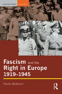 Fascism and the Right in Europe 1919-1945_cover