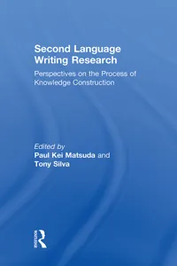 Second Language Writing Research_cover