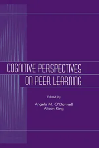 Cognitive Perspectives on Peer Learning_cover