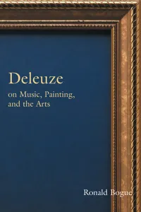 Deleuze on Music, Painting, and the Arts_cover