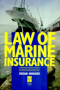 Law of Marine Insurance_cover