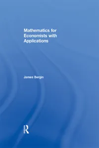 Mathematics for Economists with Applications_cover