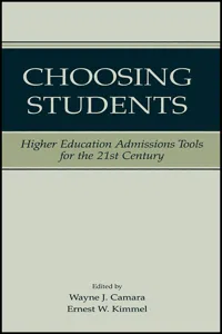 Choosing Students_cover