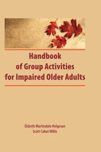 Handbook of Group Activities for Impaired Adults_cover