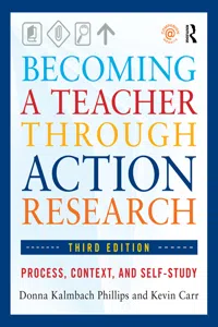 Becoming a Teacher through Action Research_cover