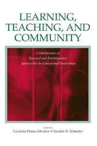Learning, Teaching, and Community_cover