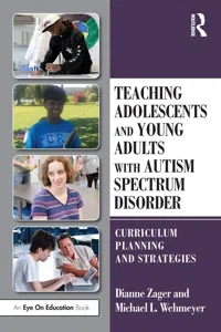 Teaching Adolescents and Young Adults with Autism Spectrum Disorder_cover