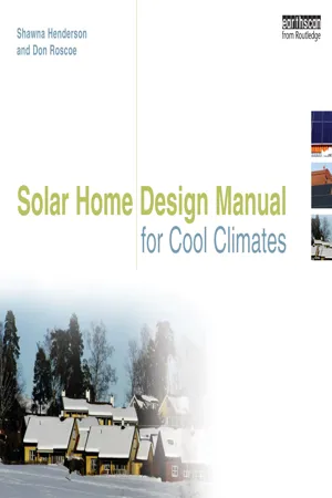 Solar Home Design Manual for Cool Climates