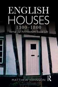 English Houses 1300-1800_cover