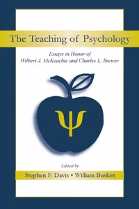 The Teaching of Psychology_cover