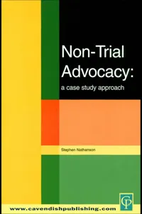 Non-Trial Advocacy_cover