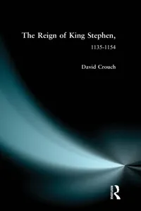 The Reign of King Stephen_cover