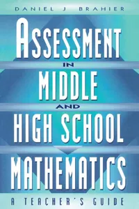 Assessment in Middle and High School Mathematics_cover