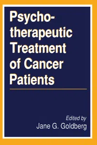 Psychotherapeutic Treatment of Cancer Patients_cover