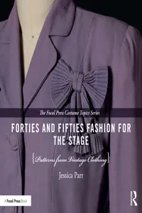 Forties and Fifties Fashion for the Stage_cover