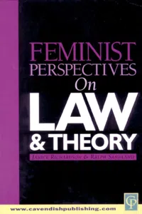 Feminist Perspectives on Law and Theory_cover